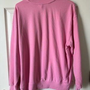 Hu0026M | Tops | Hm Pink Boston Sweatshirt Crew Neck | Poshmark